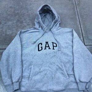 GAP Men's Light Gray Hoodie